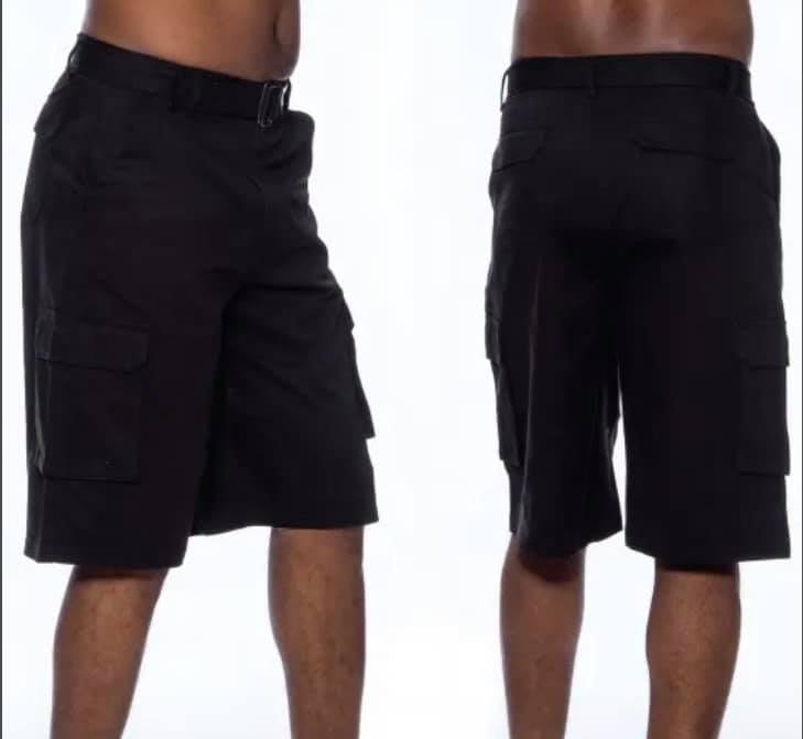 Men cargo shorts